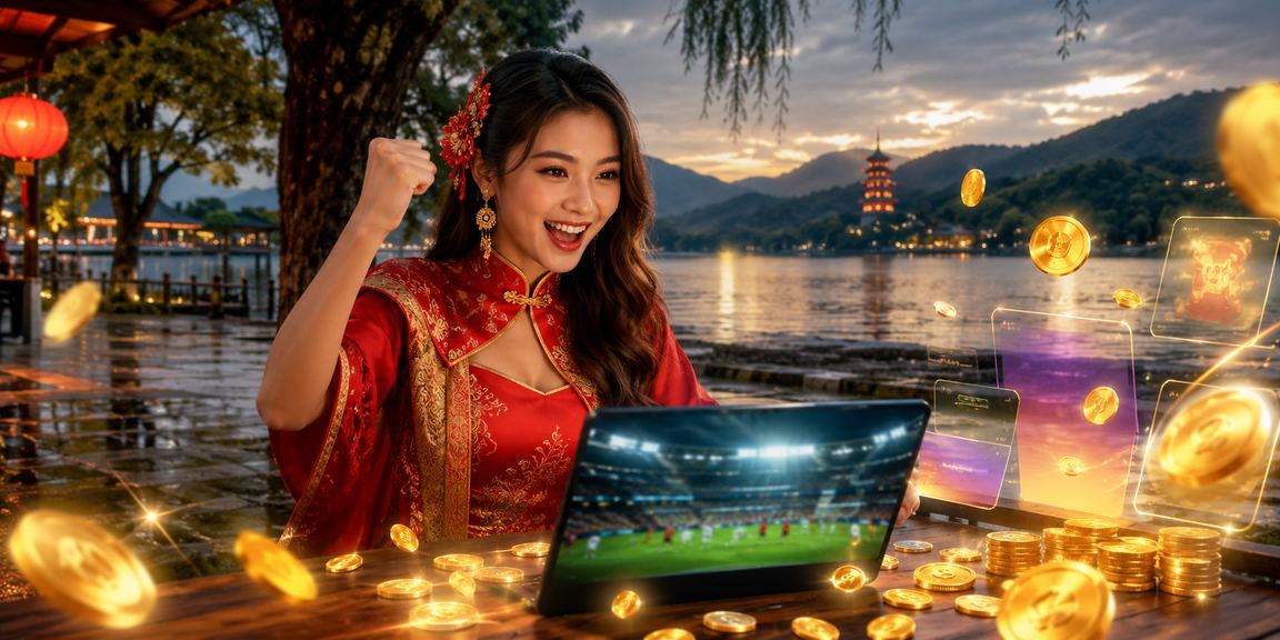 Suasana hiburan kasino Malaysia dengan persekitaran moden dan meriah